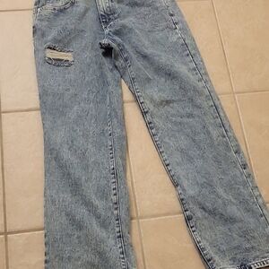 SHEIN Women's Blue Relaxed Jeans